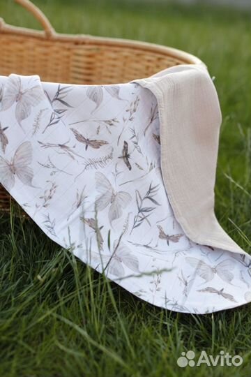 Муслиновый плед