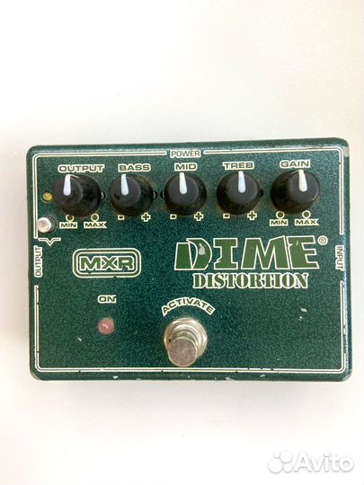 Dime distortion mxr (педаль для гитары)