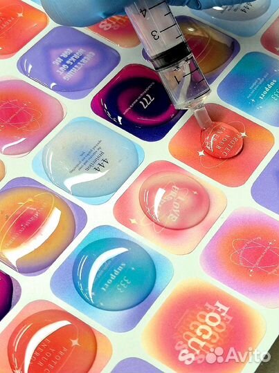 3D стикеры с Вашим дизайном