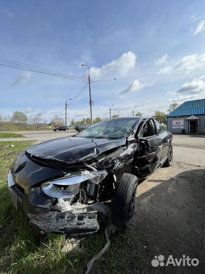 Renault Fluence 1.6 AT, 2011, битый, 206 000 км