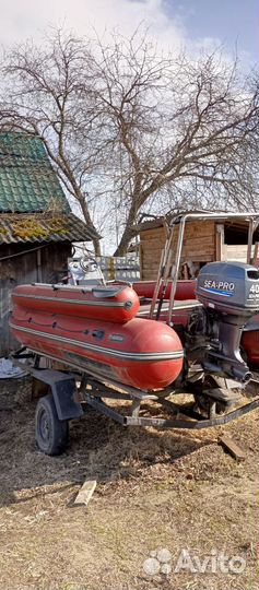 Продам лодку+мотор