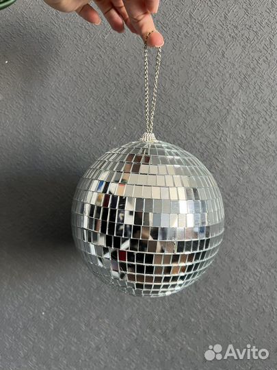 Диско шар зеркальный подвесной