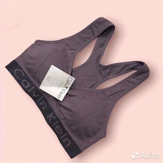 Спортивный топ со съёмным пуш-ап 42/48