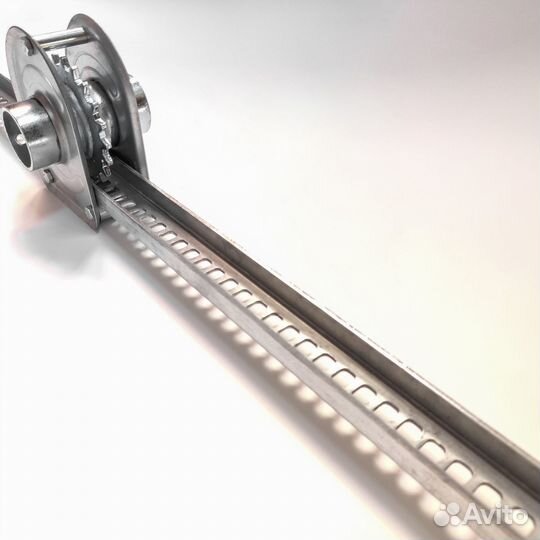 Зубчатая рейка вентиляции с шестерней, опора вала