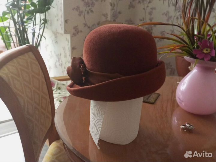 Шляпа фетровая женская