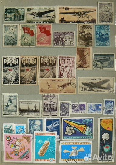 Марки на разные темы