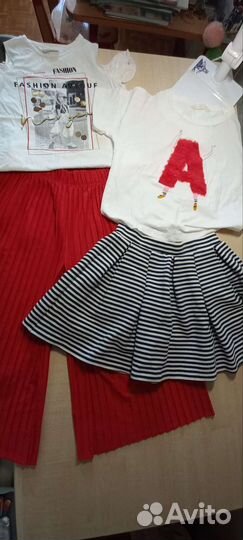Одежда девочке бренды 122-128-134
