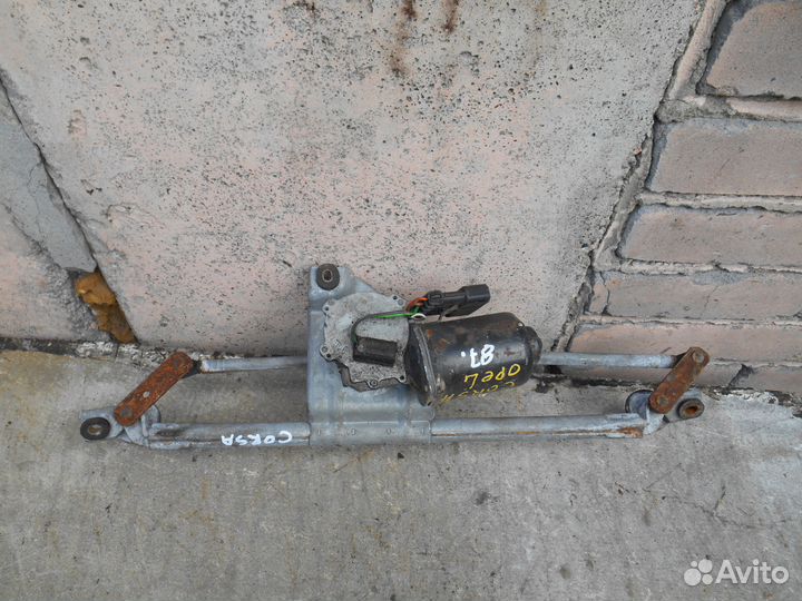 Трапеция моторчик дворников Opel Corsa B