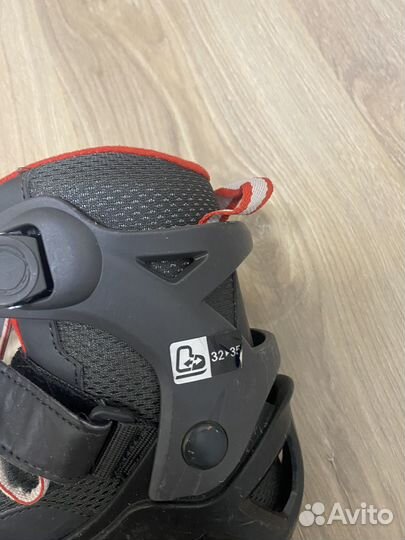 Коньки детские раздвижные 32 - 35