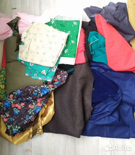 Ткань, отрезы разные
