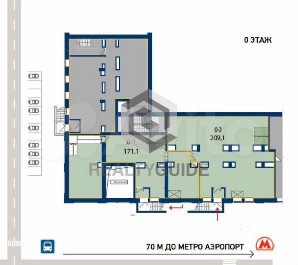 209 м2 Жилое здание 