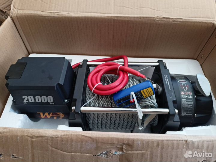 Лебедка на эвакуатор Electric Winch 20000lbs 12V