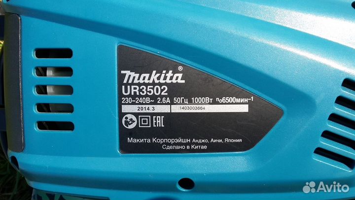 Электрокоса триммер Makita UR 3502