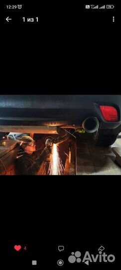 Выхлоп,ремонт,катализатор,кастом,аргон, тюнинг