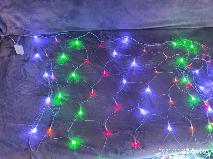 Гирлянда сетка 3х2м