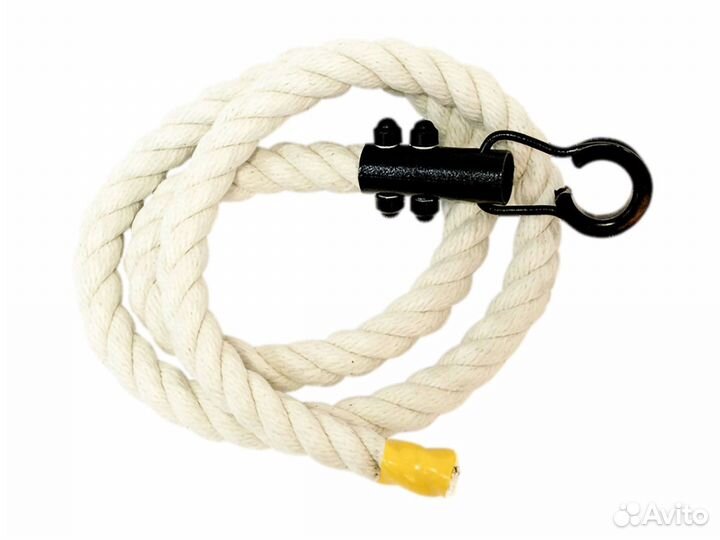 Канат для лазания 3 м, белый