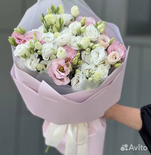 Букеты из эустомы