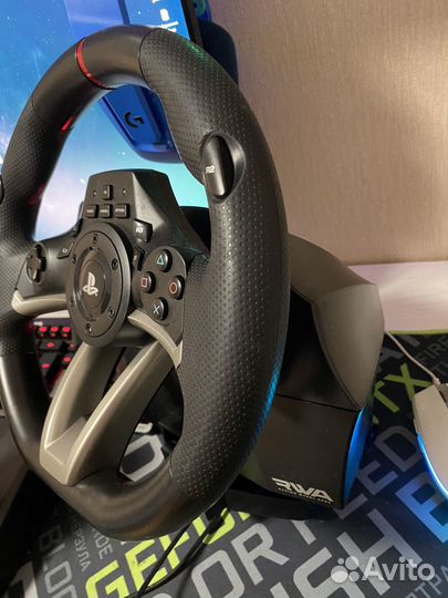 Игровой руль Hori racing wheel apex
