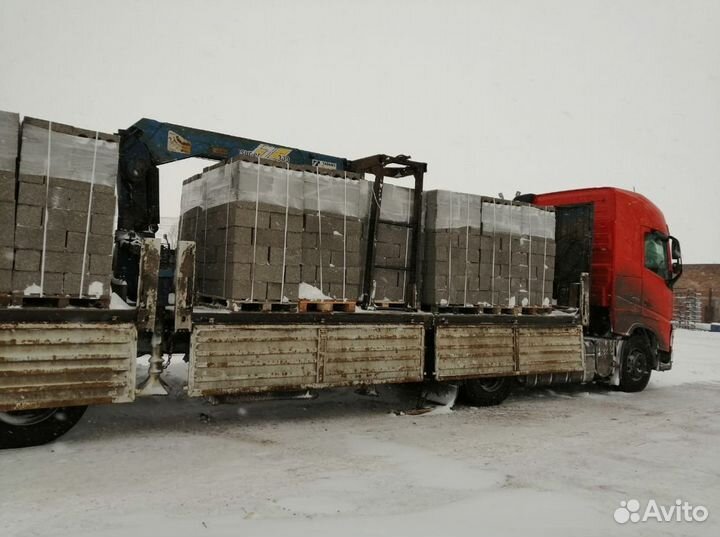 Керамзитобетонный блок
