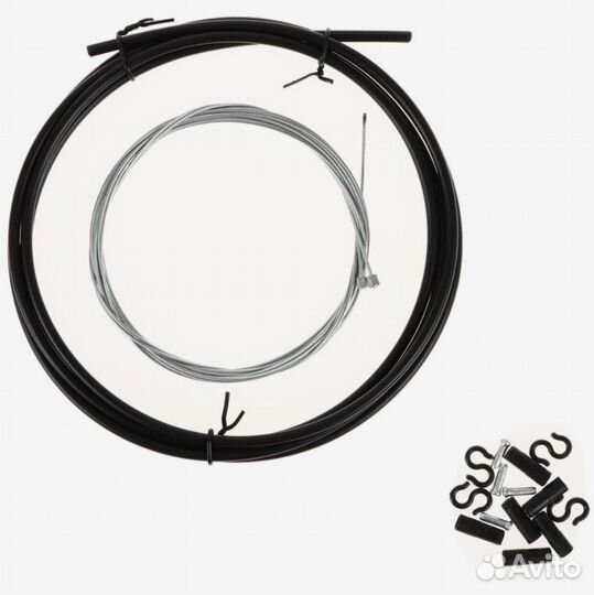 Оплетка и тросы переключателя черный, 2 шт 7521345
