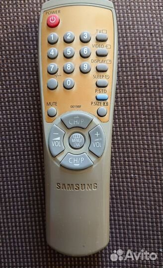 Пульт для тв Samsung. Модель пульта 00198F