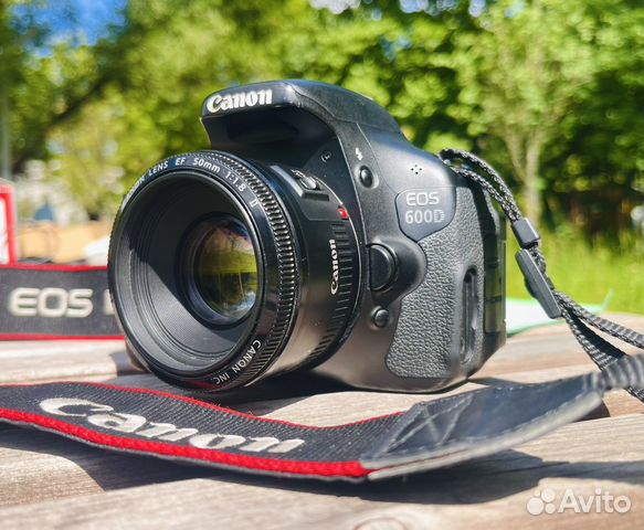 Фотоаппарат canon 600d объектив YN 50 mm f/1.8 купить в Москве ...