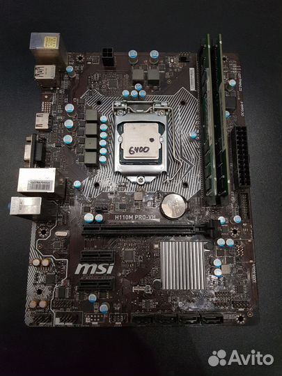 Комплект 1151 + i5 6400 + 16 gb