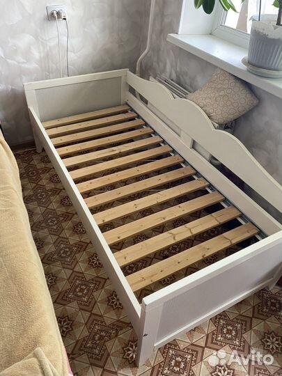 Детская кровать IKEA с матрасом
