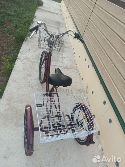 Трехколесный велосипед для взрослых