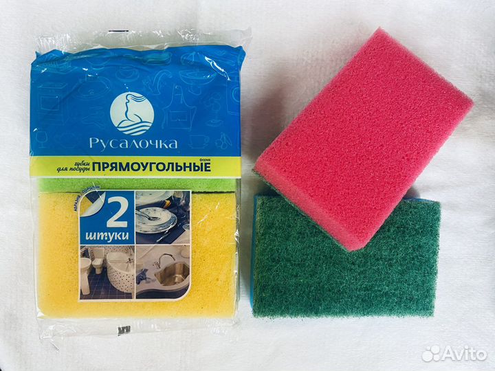 Губки для мытья посуды