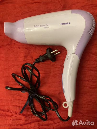 Фен компактный,дорожный Philips