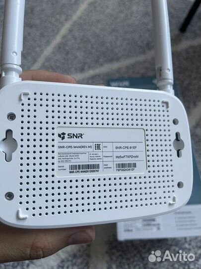 Wifi роутер SNR-CPE-W4N(REV.M)