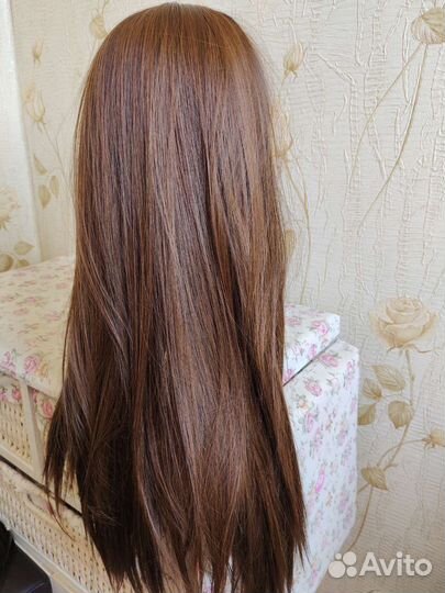 Парик для загущения волос на ободке (полупарик)