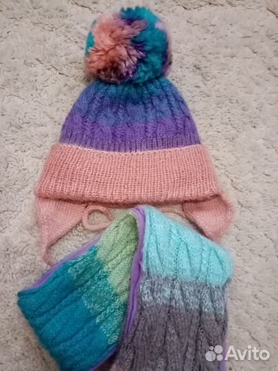 Шапка зимняя для девочки