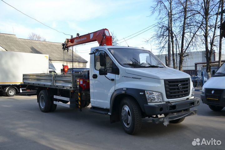 ГАЗ ГАЗон Next C41R13 с КМУ, 2022