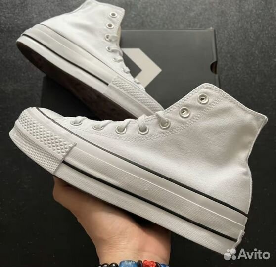 Кеды Converse All Star Canvas Platform High Top