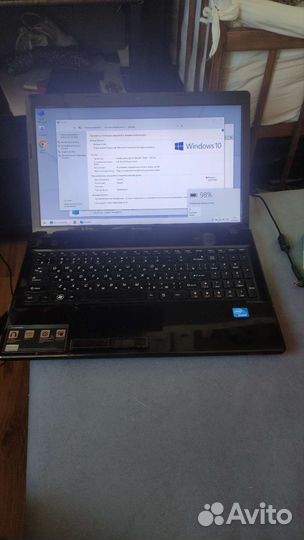 Ноутбук lenovo g580