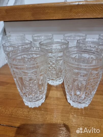 Хрустальные рюмки СССР
