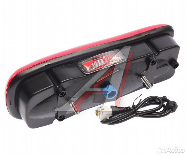 Фонарь задний DAF renault левый (амр-разъем сзади+кабель) depo