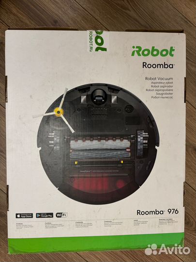 Робот пылесос irobot roomba 976