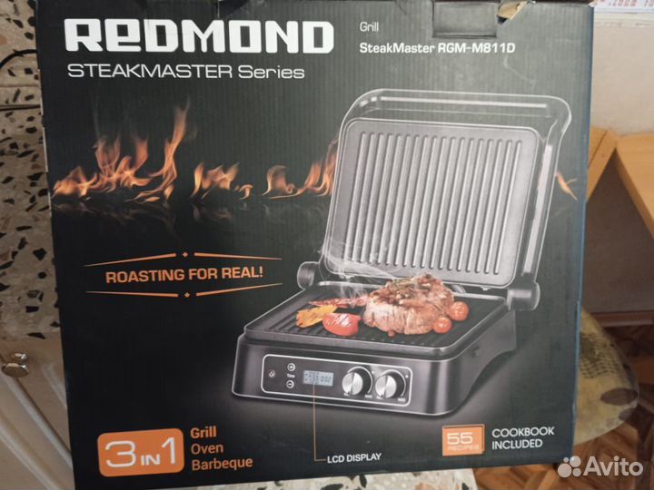 Электрогриль redmond