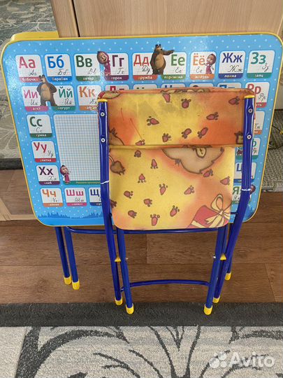 Детский стол и стул