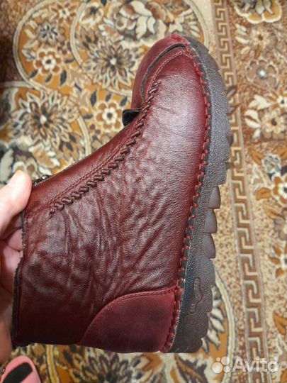 Ботинки женские на меху 38 размер