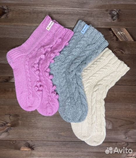 Носки вязаные