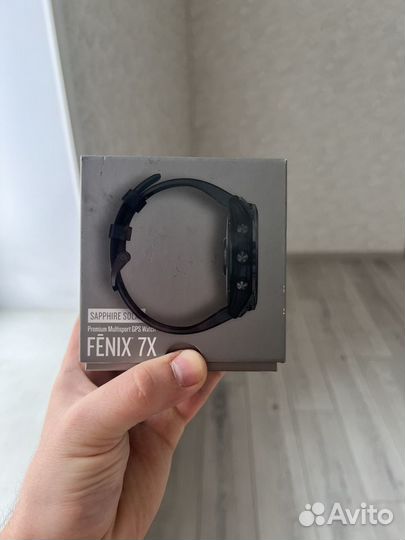 Часы garmin fenix 7x sapphire solar