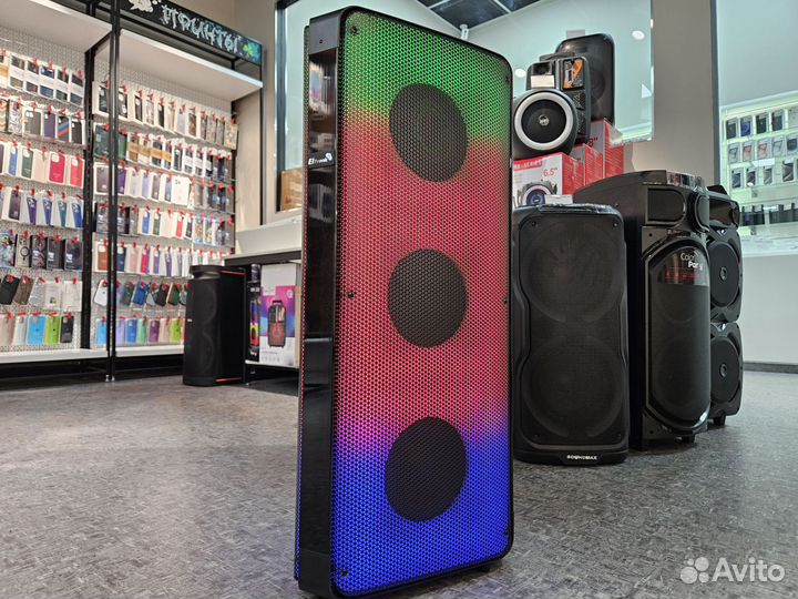 Новая колонка Eltronic 1000w с подсветкой