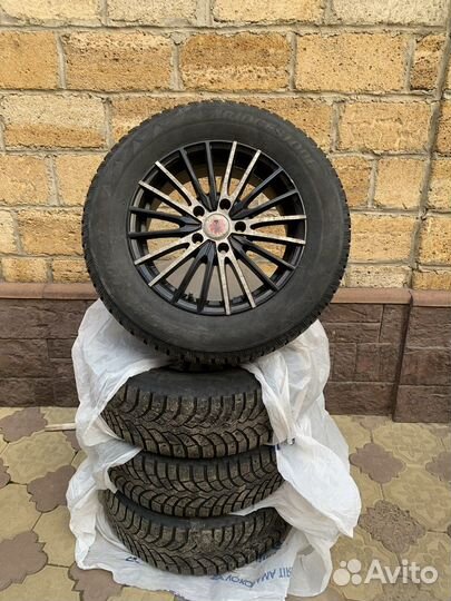 Колесо шипы в сборе на Митцу, Хенде, Киа (R16)