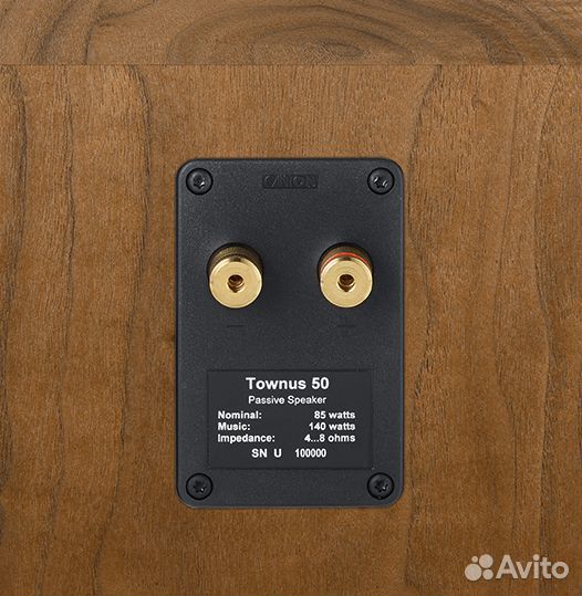 Акустика центрального канала Canton townus 50 walnut