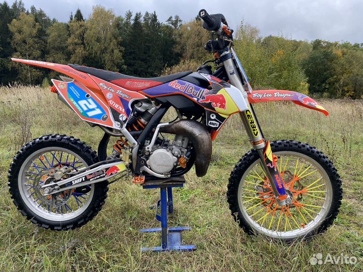 Кроссовый мотоцикл Ktm 85sx 2017 год