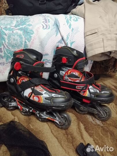 Роликовые Коньки Re:Action 39-42 размер + комплект